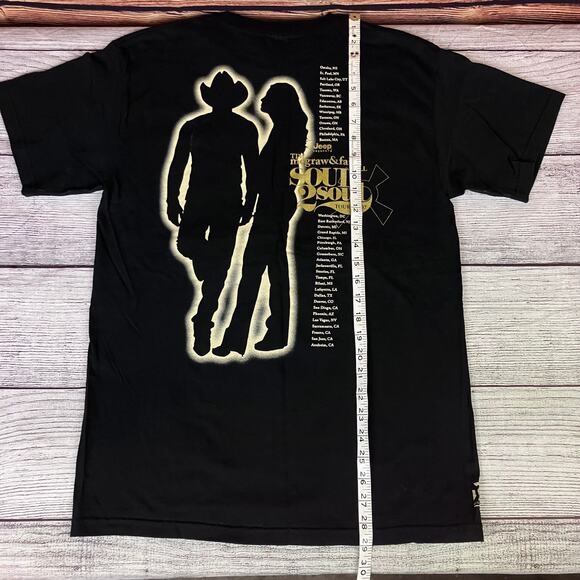 2007 Tim McGraw & Faith Hill Soul to Soul Country Music Tour T-shirt - Picture 7 of 8